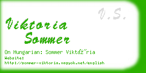 viktoria sommer business card